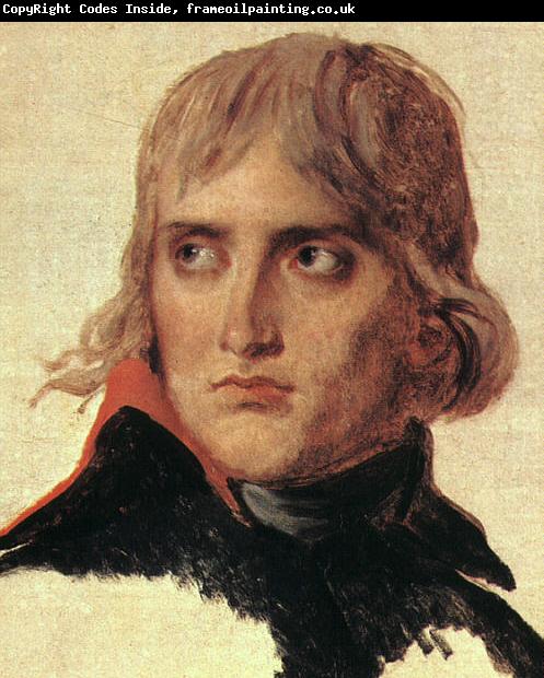 Jacques-Louis  David Bonaparte Unfinished
